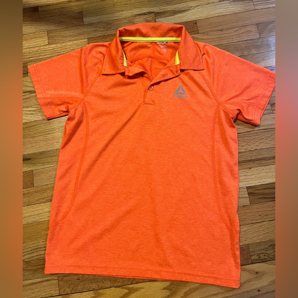 3/$25 Boys Reebok size 10/12 polo shirt
